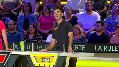 “No veo la primera”. Adrián resuelve el panel con pregunta adivinando la respuesta. “No veo la primera”. Adrián resuelve el panel con pregunta adivinando la respuesta.