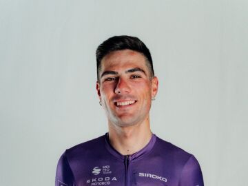 El ciclista del Burgos BH Mario Aparicio