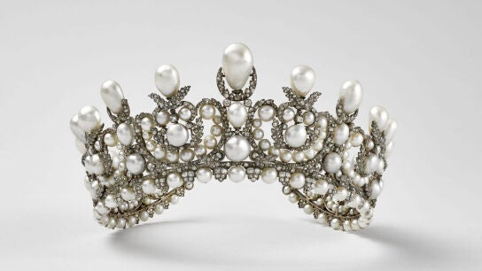  Imagen facilitada de la diadema la emperatriz Eugenia 