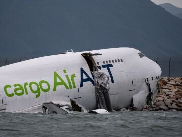 Accidente de avión.