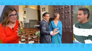 Los colaboradores de ‘Más Espejo’ ensalzan a los hijos de Carlos Herrera y Mariló Montero por “las muestras de cariño” el día de la boda de Alberto Herrera y Blanca Llandres: "Desafortunadamente tenemos muchos hijos de famosos que son unos auténticos quinquis”