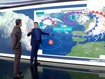 El chorro polar nos trae una semana marcada por el paso de frentes