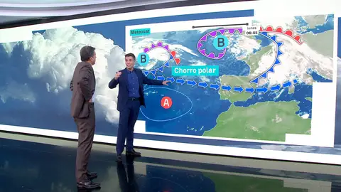 El chorro polar nos trae una semana marcada por el paso de frentes Antena3 Noticias