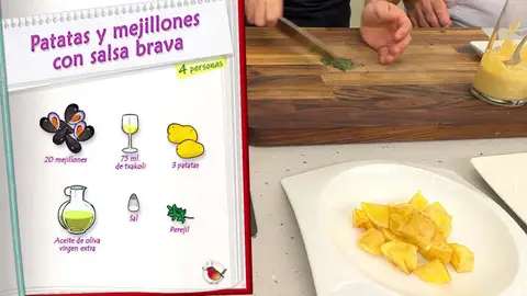 Ingredientes Patatas y mejillones con salsa brava Ingredientes Patatas y mejillones con salsa brava