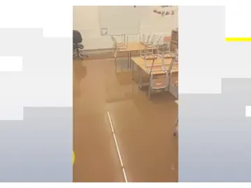 Colegios inundados en Tarragona Colegios inundados en Tarragona