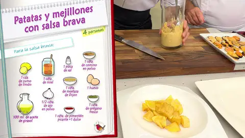 Ingredientes para la salsa brava Ingredientes para la salsa brava