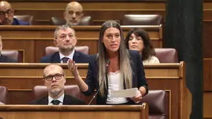 La portavoz de Junts en el Congreso, Miriam Nogueras