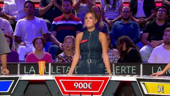 Carla pierde toda su ilusi&oacute;n al comprar una letra incorrecta en La ruleta de la suerte
