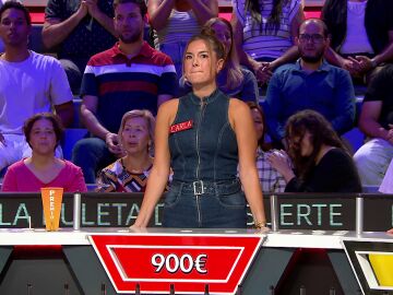 Carla pierde toda su ilusi&oacute;n al comprar una letra incorrecta en La ruleta de la suerte