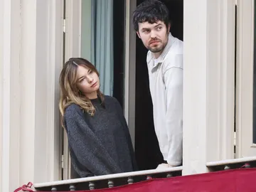 Stella del Carmen Banderas y Alex Gruszynski Stella del Carmen Banderas y Alex Gruszynski