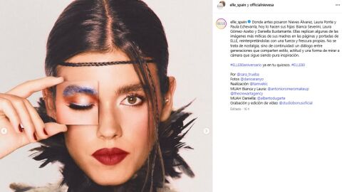Bianca Severini para Elle