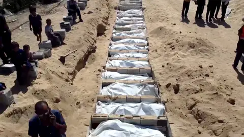 Cadáveres Gaza Cadáveres Gaza