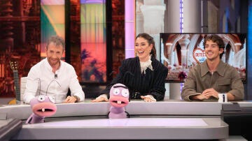 Blanca Suárez y Manu Ríos ponen a prueba sus dotes como detectives del amor en El Hormiguero