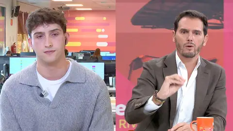 El observatorio con Albert Rivera. El observatorio con Albert Rivera.