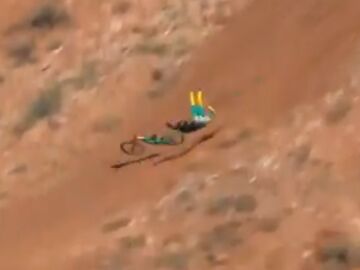 La brutal caída de Adolf Silva en el Red Bull Rampage 2025
