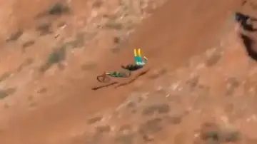 La brutal caída de Adolf Silva en el Red Bull Rampage 2025 La brutal caída de Adolf Silva en el Red Bull Rampage 2025