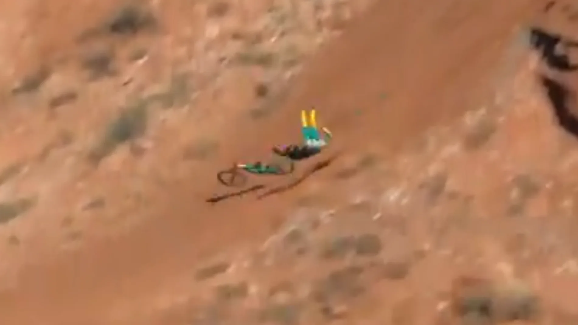 La brutal caída de Adolf Silva en el Red Bull Rampage 2025 La brutal caída de Adolf Silva en el Red Bull Rampage 2025