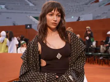 Úrsula Corberó, en un desfile de Lacoste Úrsula Corberó, en un desfile de Lacoste