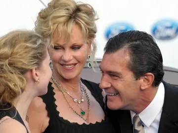 Stella del Carmen, Melanie Griffith y Antonio Banderas Stella del Carmen, Melanie Griffith y Antonio Banderas