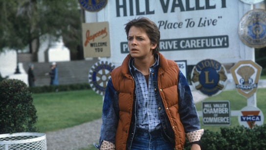 Michael J. Fox en Regreso al futuro
