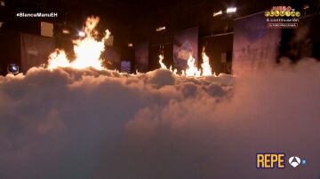¿Prender fuego a una piscina? Marron demuestra en El Hormiguero que es posible