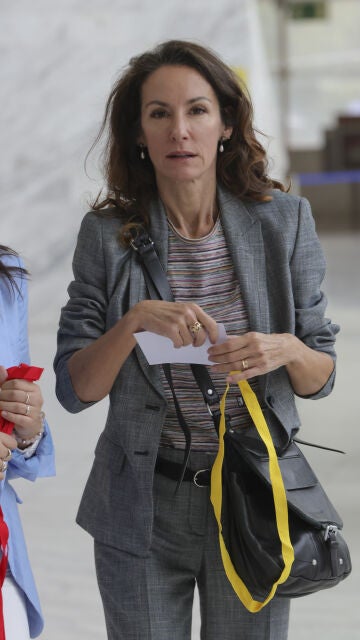 Telma Ortiz, en un acto en Madrid