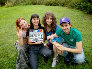 Ruslana, Estel Díaz, Zoe Bonafonte y Omar Banana en A fuego Ruslana, Estel Díaz, Zoe Bonafonte y Omar Banana en A fuego