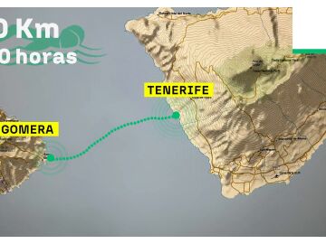 Christian Jongeneel y su reto solidario entre Tenerife y La Gomera