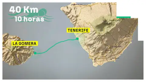 Christian Jongeneel y su reto solidario entre Tenerife y La Gomera Christian Jongeneel y su reto solidario entre Tenerife y La Gomera