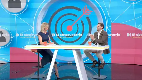 Albert Rivera en Espejo Público. Albert Rivera en Espejo Público.