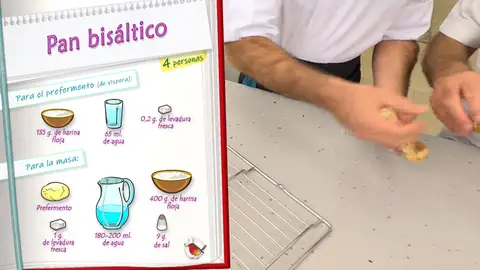 Ingredientes Pan bisáltico Ingredientes Pan bisáltico