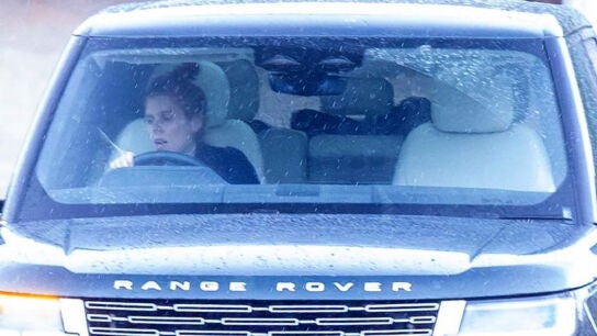 Eugenia de York, fotografiada llegando a la residencia de sus padres