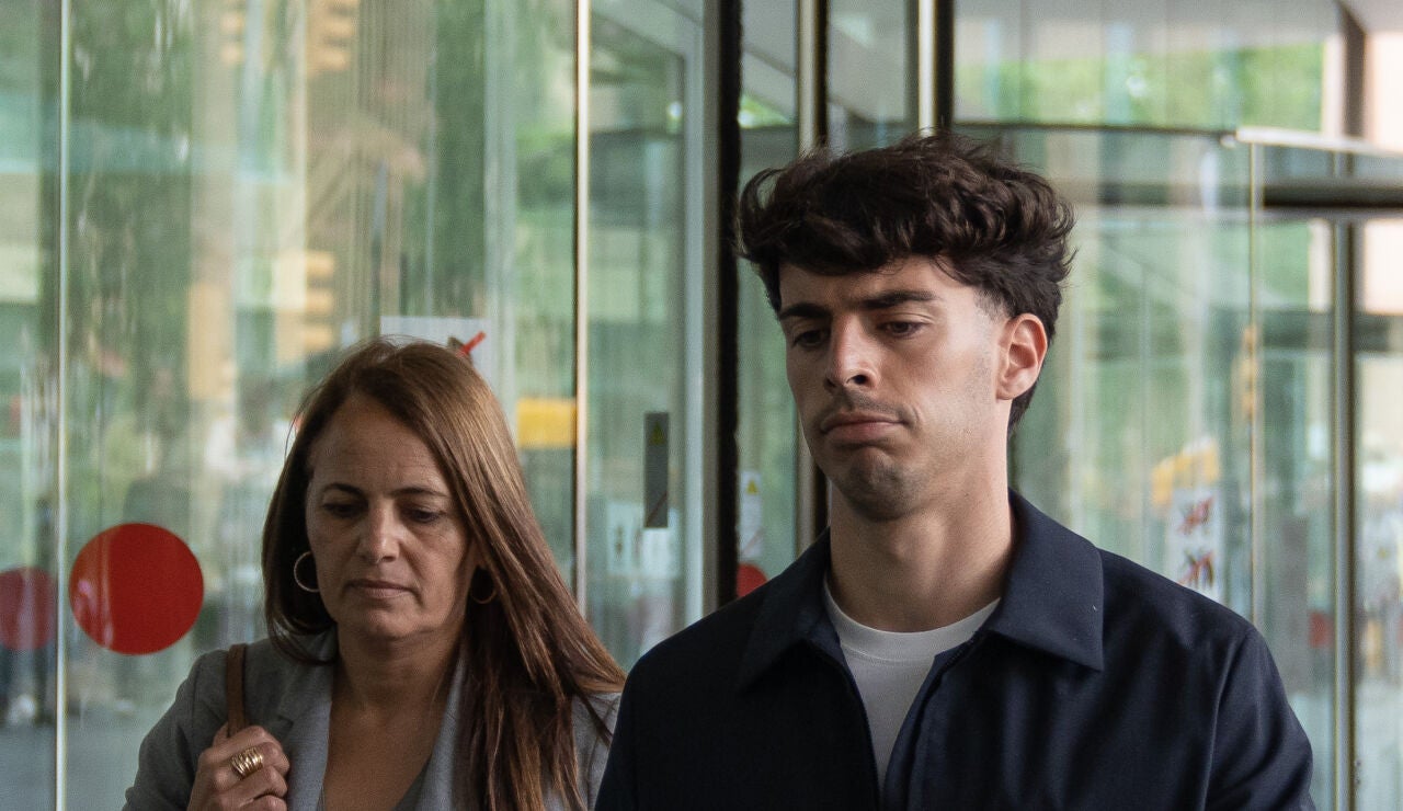 &Aacute;lvaro Aguado, a su salida de la Ciutat de la Justicia, en una imagen de archivo