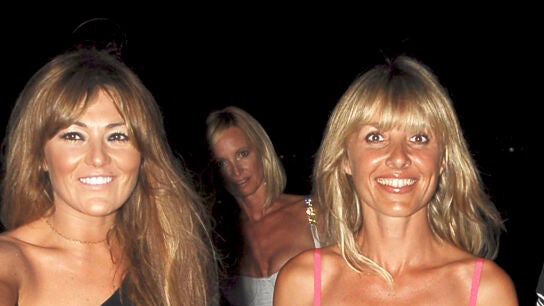 Amaia Montero y Cayetana Guill&eacute;n Cuervo, en 2009
