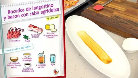 Ingredientes Bocados de langostino Ingredientes Bocados de langostino