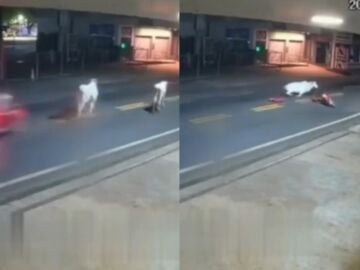 Las imágenes del accidente mortal del futbolista Antony Ylano