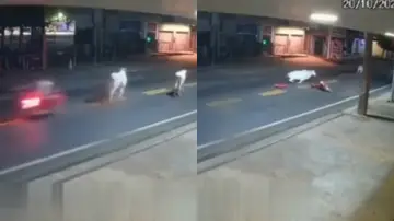 Las imágenes del accidente mortal del futbolista Antony Ylano Las imágenes del accidente mortal del futbolista Antony Ylano