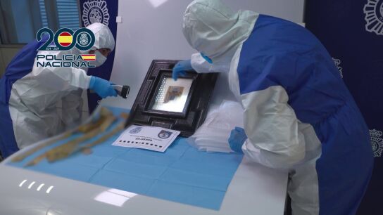 La Polic&iacute;a Nacional encuentra el Picasso 'robado' y cree que nunca lleg&oacute; a subir al cami&oacute;n para ir a Granada
