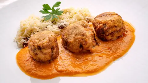 Albóndigas con pipas de girasol y arroz, el recetón de Karlos Arguiñano Albóndigas con pipas de girasol y arroz, el recetón de Karlos Arguiñano