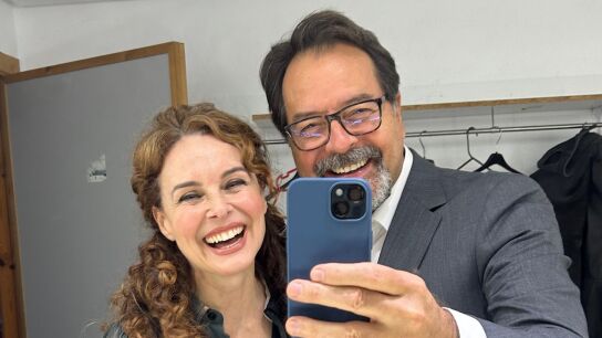 Silvia Mars&oacute; y Abel Folk