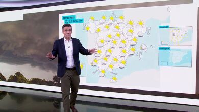 Por fin las temperaturas empiezan a bajar, en un fin de semana con lluvias: toda la previsión de César Gonzalo