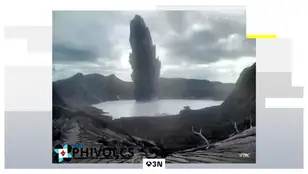 VÍDEO: El volcán Taal entra en erupción en Filipinas con columnas de ceniza de hasta dos kilómetros