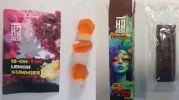Imagen de los dos productos afectados  Imagen de los dos productos afectados