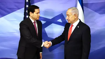 Imagen de archivo de Marco Rubio y Benjamin Netanyahu Imagen de archivo de Marco Rubio y Benjamin Netanyahu