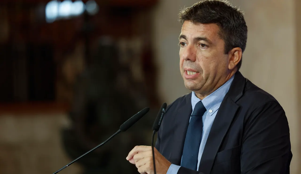 El president de la Generalitat, Carlos Mazón.