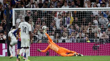 El penalti fallado de Mbappé en El Clásico El penalti fallado de Mbappé en El Clásico