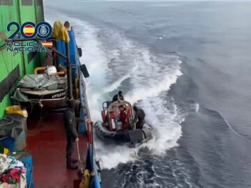 El GEO intercepta un mercante con 6.500 kilos de cocaína a 600 millas de Canarias