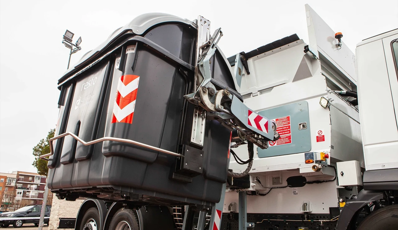 Imagen de un camión de la basura