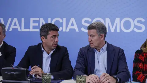Cargos del PP dan por "amortizado" a Mazón aunque Feijóo no forzará su salida por ahora y esperará a las elecciones Cargos del PP dan por "amortizado" a Mazón aunque Feijóo no forzará su salida por ahora y esperará a las elecciones
