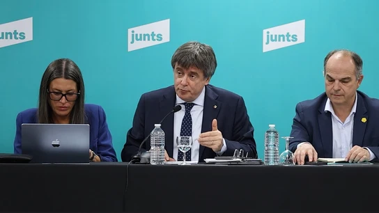 Ejecutiva de Junts en Perpignan Ejecutiva de Junts en Perpignan